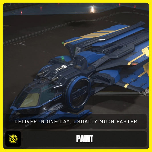 Aurora - Invictus Blue and Gold Paint