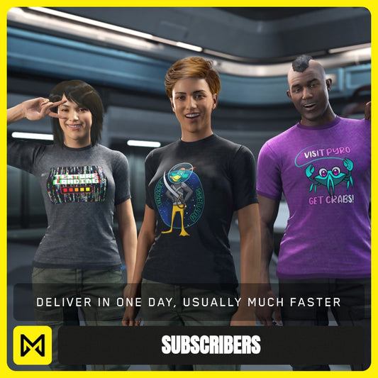 Banu-Made T-Shirt Pack 3 from Star Citizen, a Subscribers sold by Galactic Merchant