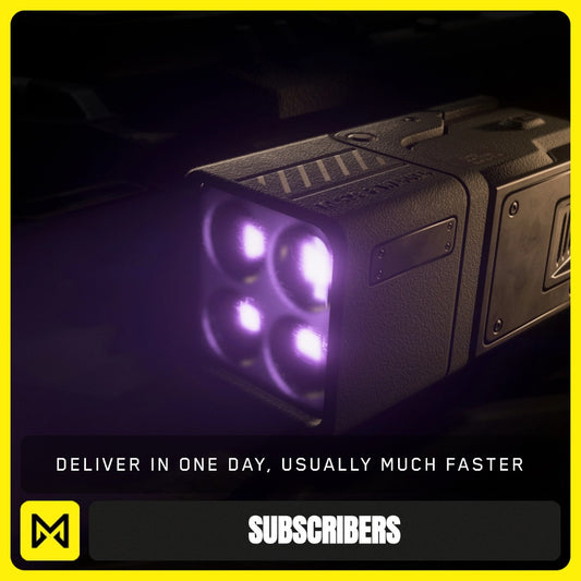 Brightspot Flashlight Purple from Star Citizen, a Subscribers sold by Galactic Merchant