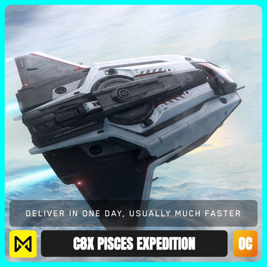 C8X Pisces Expedition - LTI Original Concept from Star Citizen, a Ship sold by Galactic Merchant