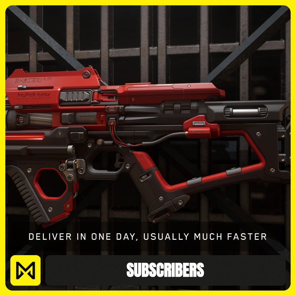 Custodian "Brimstone" SMG from Star Citizen, a Subscribers sold by Galactic Merchant