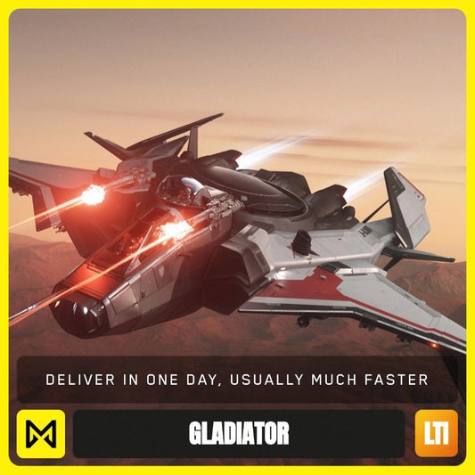 Gladiator - LTI Lifetime Insurance from Star Citizen, a Ship sold by Galactic Merchant