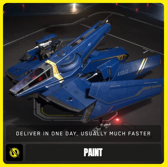 Hawk - Invictus Blue and Gold Paint