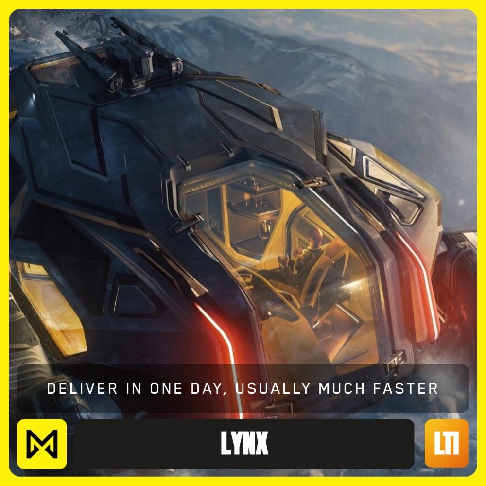 Lynx - LTI Lifetime Insurance from Star Citizen, a Ground Vehicle sold by Galactic Merchant