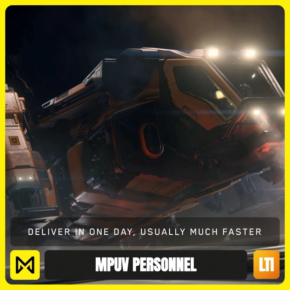 MPUV Personnel - LTI Lifetime Insurance from Star Citizen, a Ship sold by Galactic Merchant