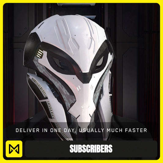 Mandible "Snowfly" Helmet from Star Citizen, a Subscribers sold by Galactic Merchant