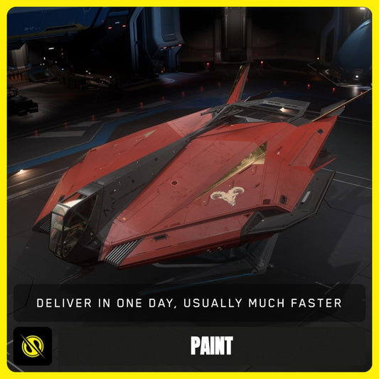 Nomad - Auspicious Red Ram Paint