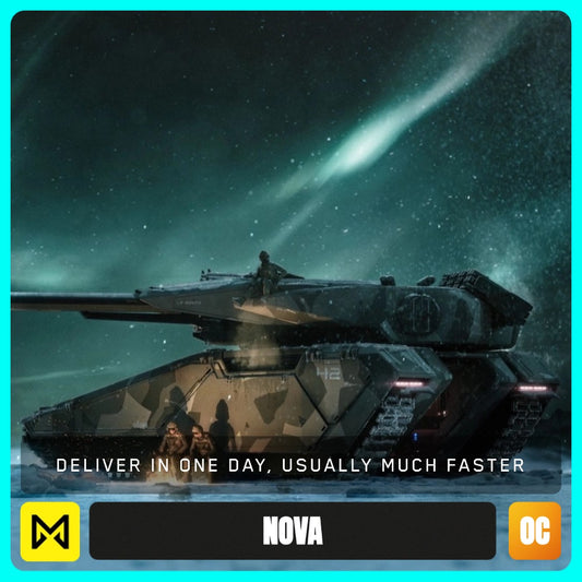 Nova - LTI Original Concept from Star Citizen, a Ship sold by Galactic Merchant