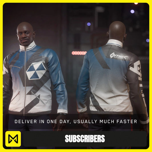 Prestige MISC Racing Jacket from Star Citizen, a Subscribers sold by Galactic Merchant