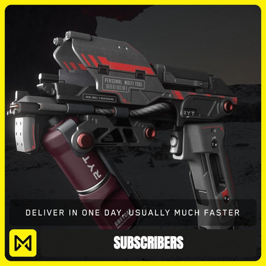Pyro RYT "Black Cherry" Multi-Tool from Star Citizen, a Subscribers sold by Galactic Merchant