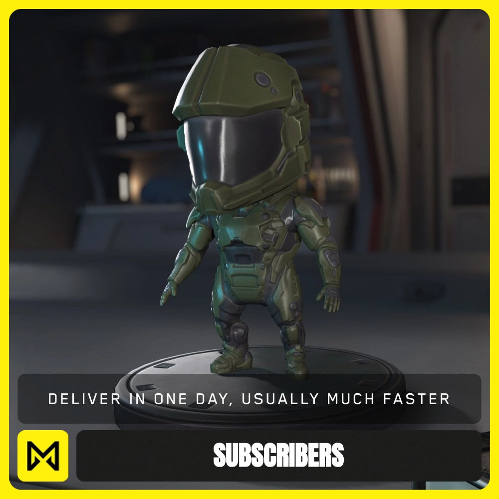 Sakura Fun Green ORC-mkX Armor Bobblehead from Star Citizen, a Subscribers sold by Galactic Merchant