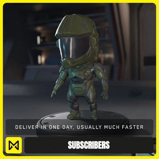 Sakura Fun Green ORC-mkX Armor Bobblehead from Star Citizen, a Subscribers sold by Galactic Merchant