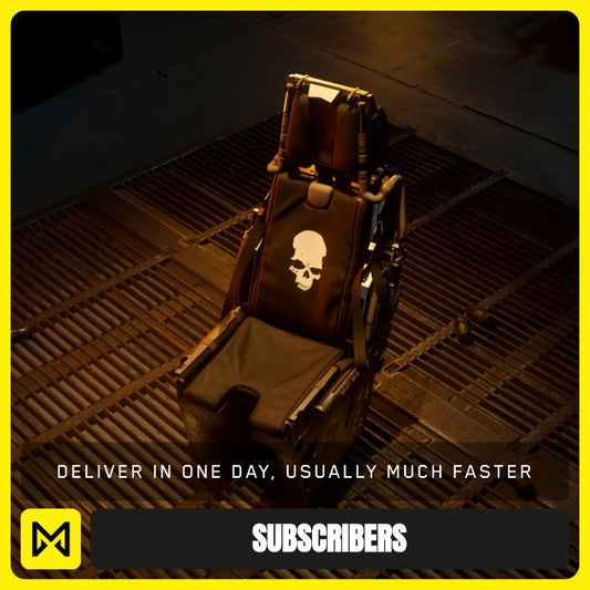 Salvaged Skull Lounge Chair from Star Citizen, a Subscribers sold by Galactic Merchant