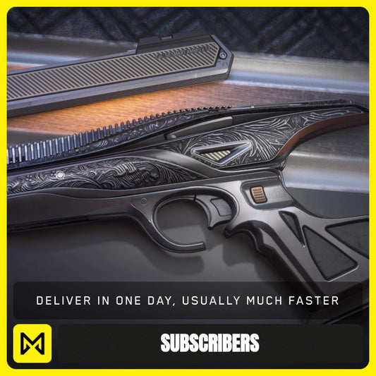 Salvo Esteban Frag Pistol from Star Citizen, a Subscribers sold by Galactic Merchant