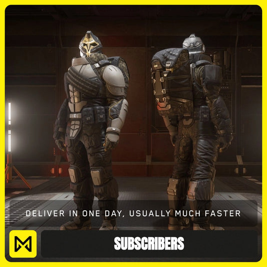 Sangar Helmet and Morozov Aftershock Armor from Star Citizen, a Subscribers sold by Galactic Merchant