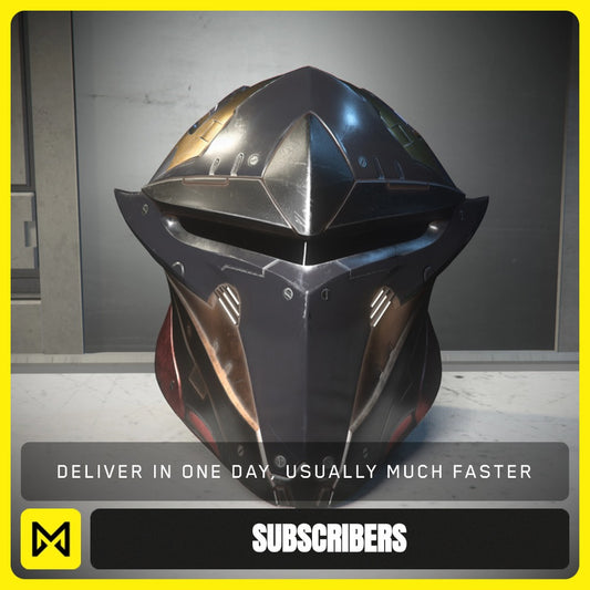 Savior Collection "Nightfire" Paladin Helmet from Star Citizen, a Subscribers sold by Galactic Merchant