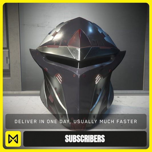 Savior Collection "Singularity" Paladin Helmet from Star Citizen, a Subscribers sold by Galactic Merchant