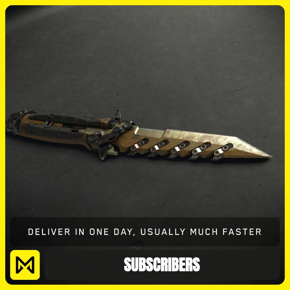 Sawtooth "Sirocco" Combat Knife from Star Citizen, a Subscribers sold by Galactic Merchant