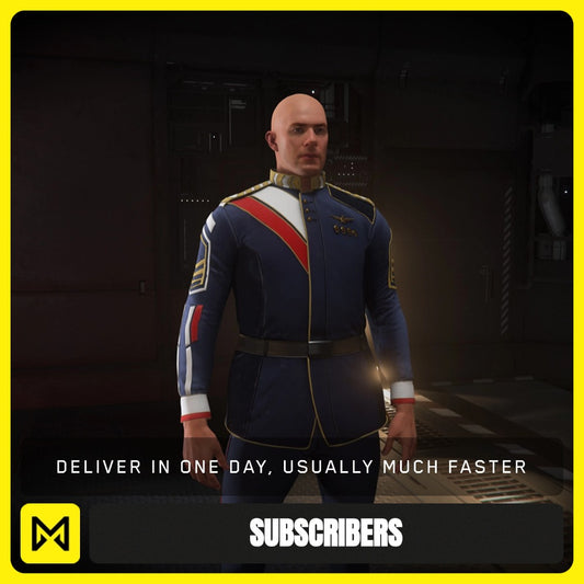 Second Tevarin War Service Uniform from Star Citizen, a Subscribers sold by Galactic Merchant