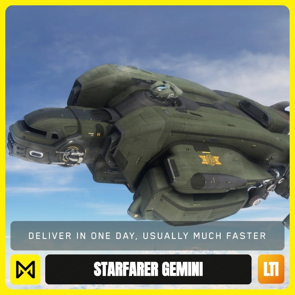 Starfarer Gemini - LTI Lifetime Insurance from Star Citizen, a Ship sold by Galactic Merchant