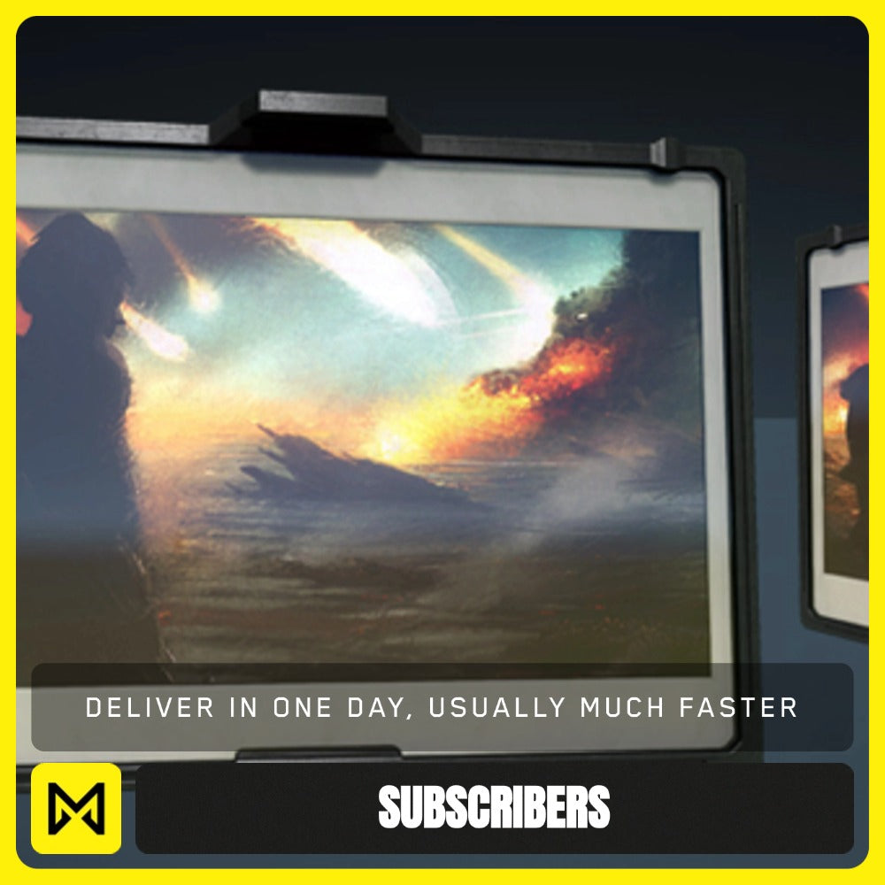 “Tears of Fire” Painting from Star Citizen, a Subscribers sold by Galactic Merchant