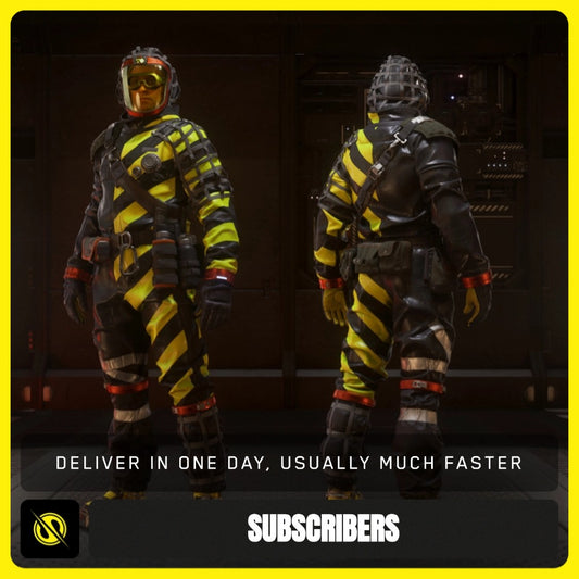 TruBarrier Hazard Suit and Mask - Warning