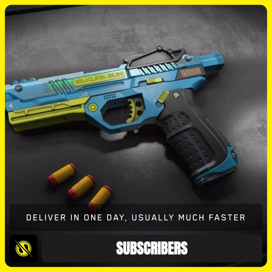 WowBlast "Blue" Desperado Toy Pistol