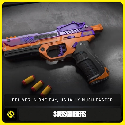 WowBlast "Orange" Desperado Toy Pistol