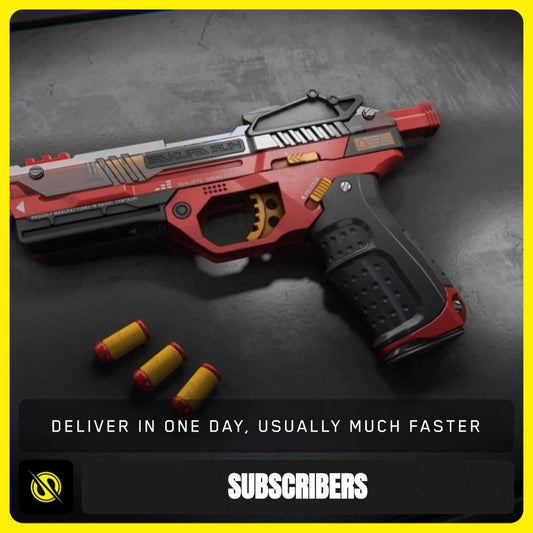 WowBlast "Red" Desperado Toy Pistol